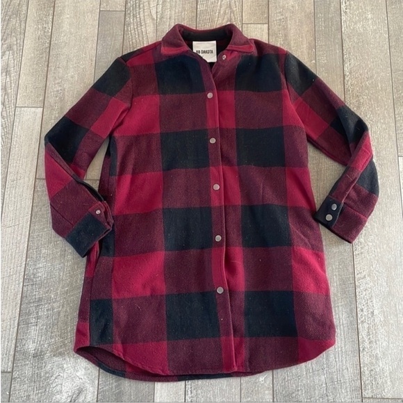 Anthropologie BB Dakota Flannel Jacket Size Small. - Picture 6 of 10